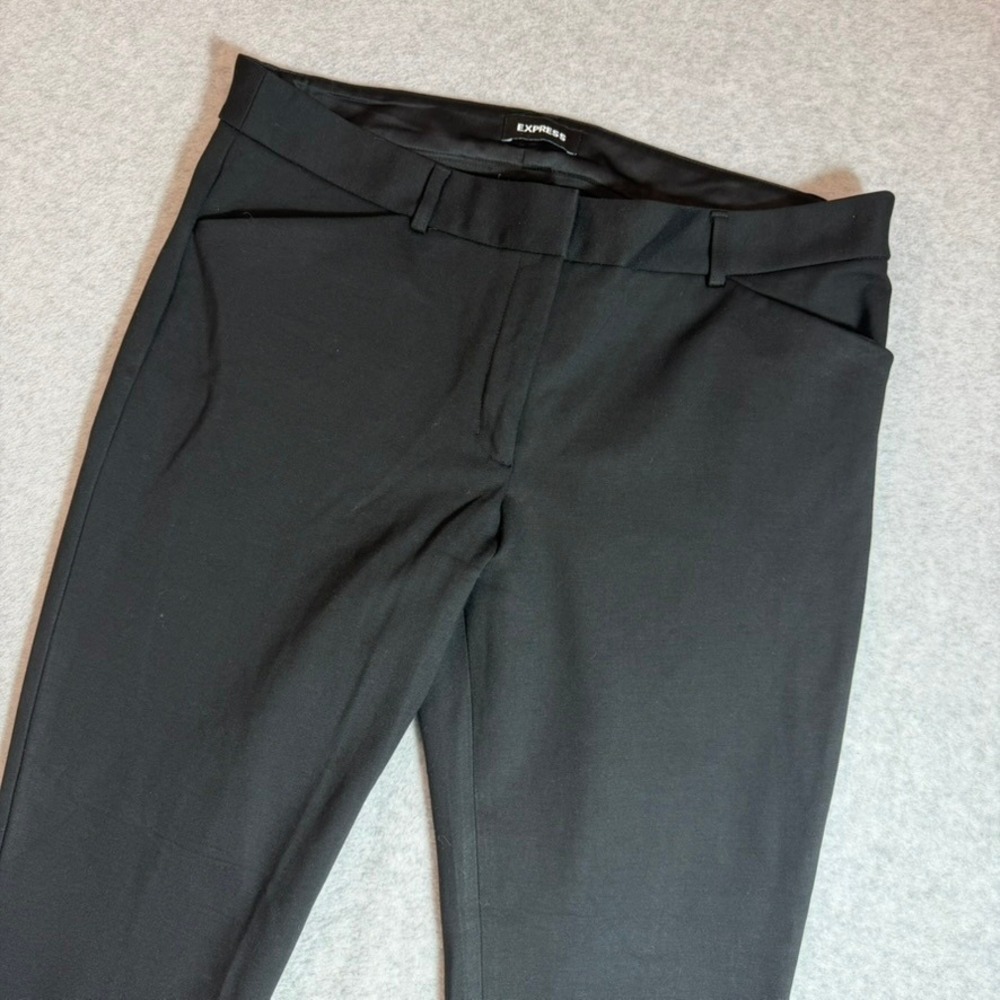 Express Dress Pants Women 8 Black Slim Leg Ankle Trousers